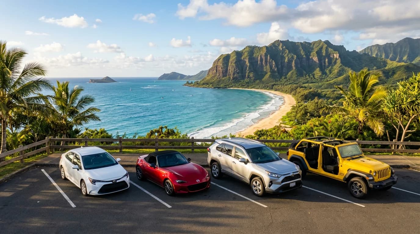 How to Choose the Right Rental Car for Your Oahu Trip (2026 Guide)