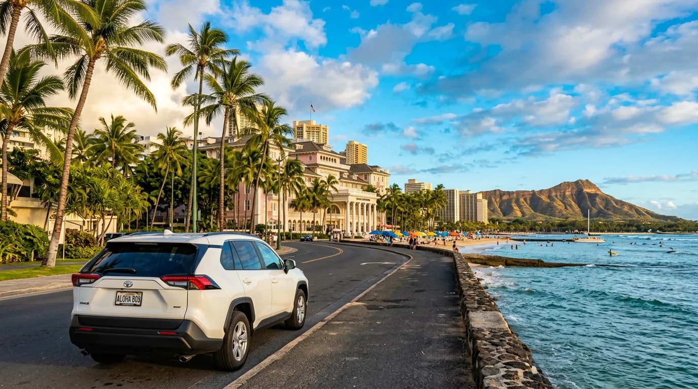 Moana Surfrider: Why a Rental Car Makes All the Difference